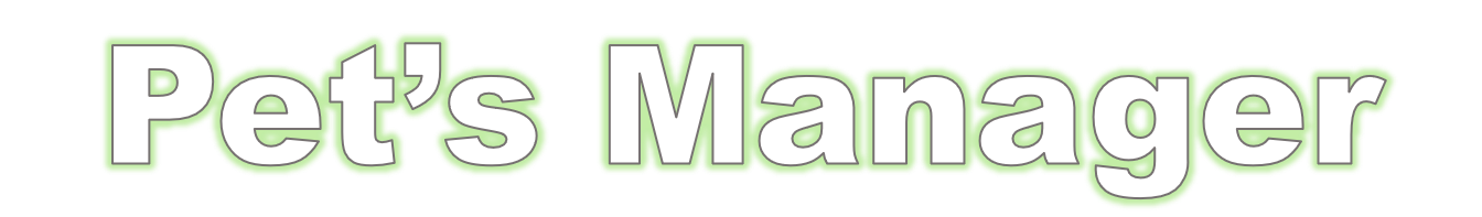 Pet's Manager